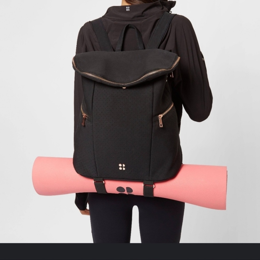 Sweaty Betty Neoprene Backpack with Yoga Mat Holder